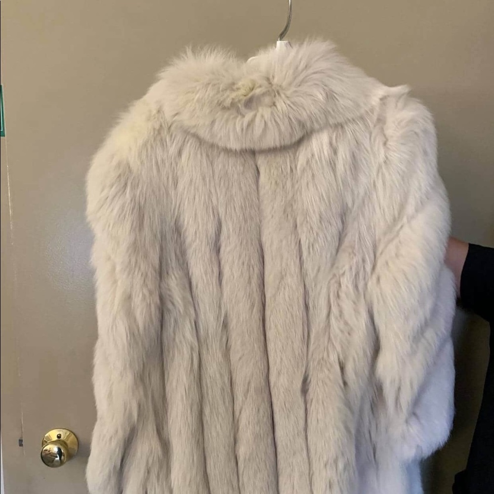 COPY - Silver fox fur jacket